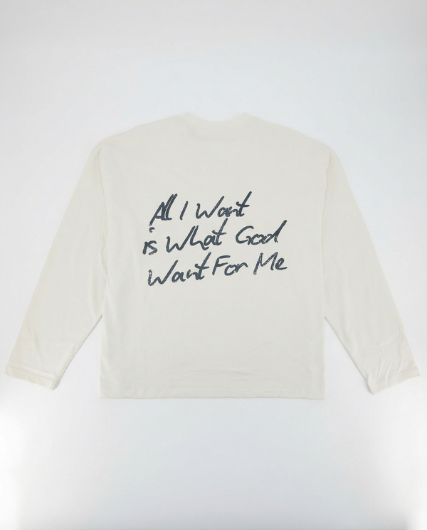 アイドル CDL  Wash L/S Tee All I Want