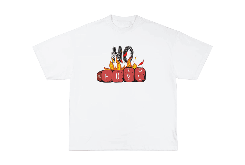 青山哲士 no diversity, no future(XL ver.) No Future” - Vintage Black – iLL Lifestyle Clothing